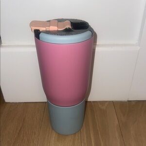 Pink and Blue Brumate Tumbler with Lid